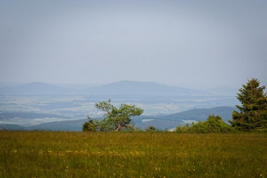 Ausblick zum Kleinen und Großen Gleichberg
