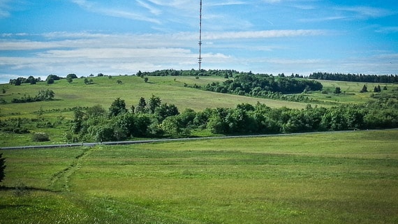 Blick hinüber auf den Heidelstein