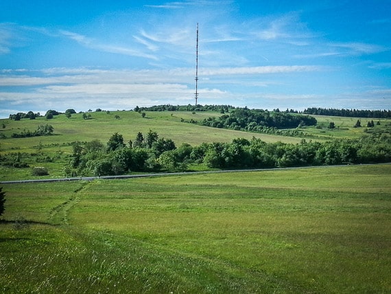 Blick hinüber auf den Heidelstein