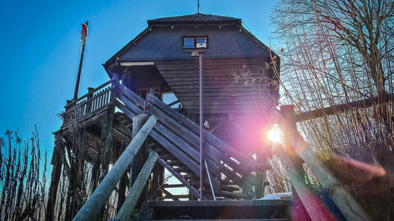 Obernsees wandern zur Knockhütte