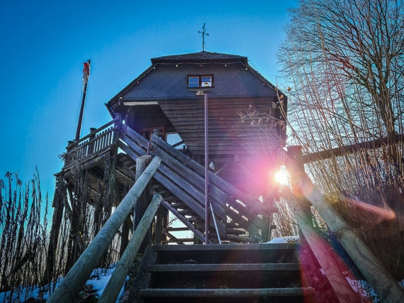 Obernsees wandern zur Knockhütte