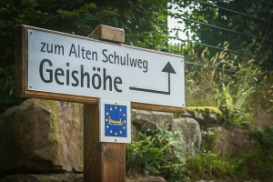 Wegweiser zur Geishöhe