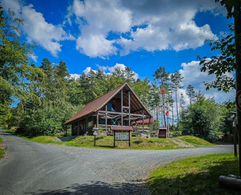 Das Infohaus am Goldberg