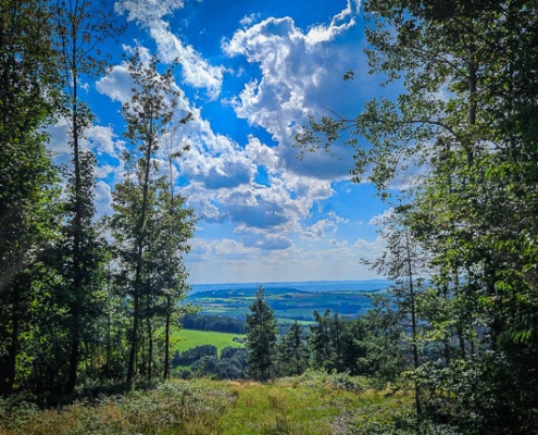 Ausblick übers Land