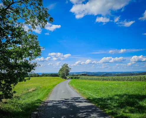 Ausblick übers Land