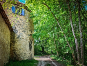 Eckturm von Schloss Ober-Aufseß