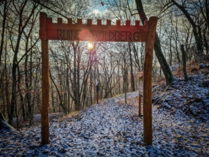 Eingang zur Ruine Wildberg