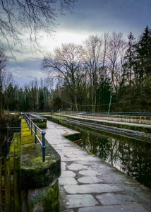 Auf dem Brückkanal