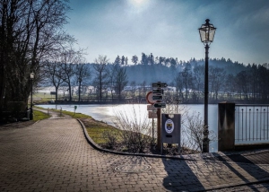 Am großen Weiher in Ahorn