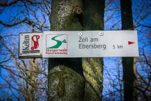 Wegweiser Steigerwald-Panoramaweg