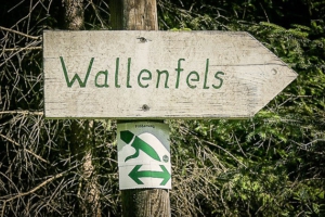 Schild Wallenfels