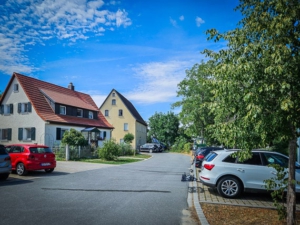 Parkplatz in Haimendorf am Moritzberg