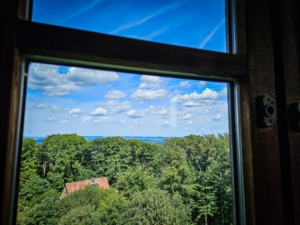 Blick aus den Fenstern auf das Umland