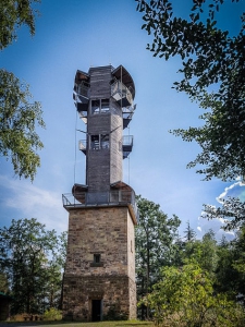 Aussichtsturm auf der Schwedenschanze