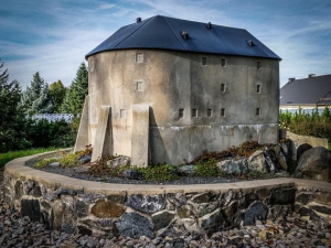 Modell der ehemaligen Burg Blankenstein