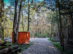 Baustelle im Wald