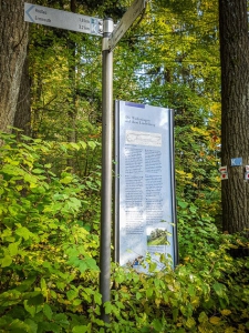 Infotafel Lindelburg