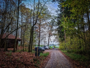 Am Wanderparkplatz vorbei