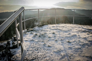 Oben auf der Ruine Schaumburg