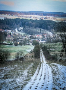 Bergab nach Almerswind