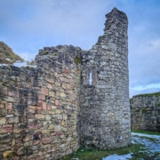 Ehemaliger Turm an der Ruine Schaumburg