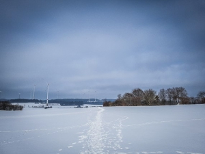 Über die Freifläche hinweg