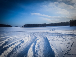 Kreuzung auf der Hochebene