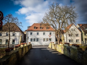 Brücke über die Steinach Schonungen