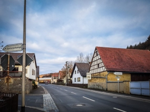 In Marktsteinach links abbiegen