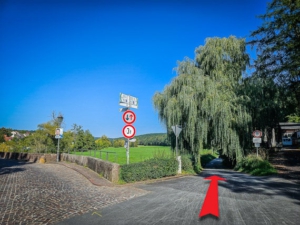 Steinerne Saale-Brücke bei Euerdorf