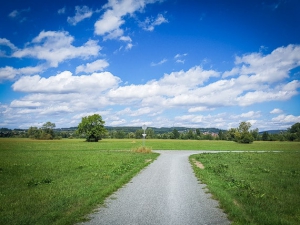 An T-Kreuzung nach rechts