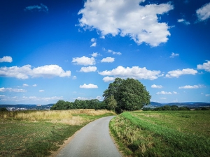 Oberhalb von Frankenberg