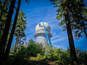 Radar Station auf dem Döbraberg