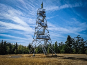 Prinz-Luitpold-Turm auf dem Döbraberg als Eiffelturm des Frankenwaldes