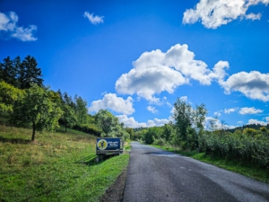 Tour-Start am Fuß des Petersbergs