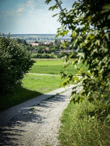 An Weggabelung rechts