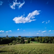 Ausblick vom Dornig über den Veitsberg hinweg