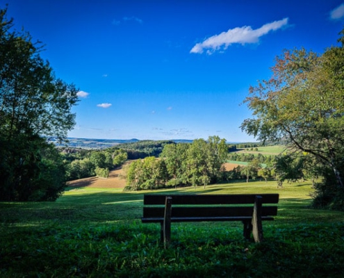 Ausblick vor Sträublingshof