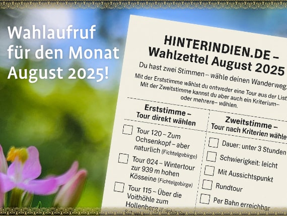 Wahlaufruf im August 2025